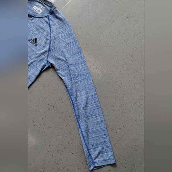 Adidas Ultimate Tee Climalite Long Sleeve Shirt Men M Casual Running WorkOut - Picture 7 of 14